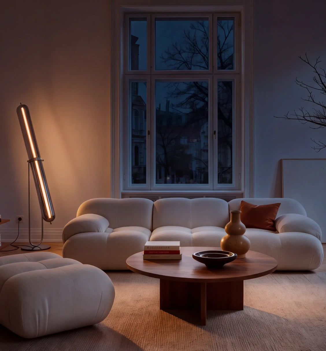 Forma escultórica para interiores con estilo