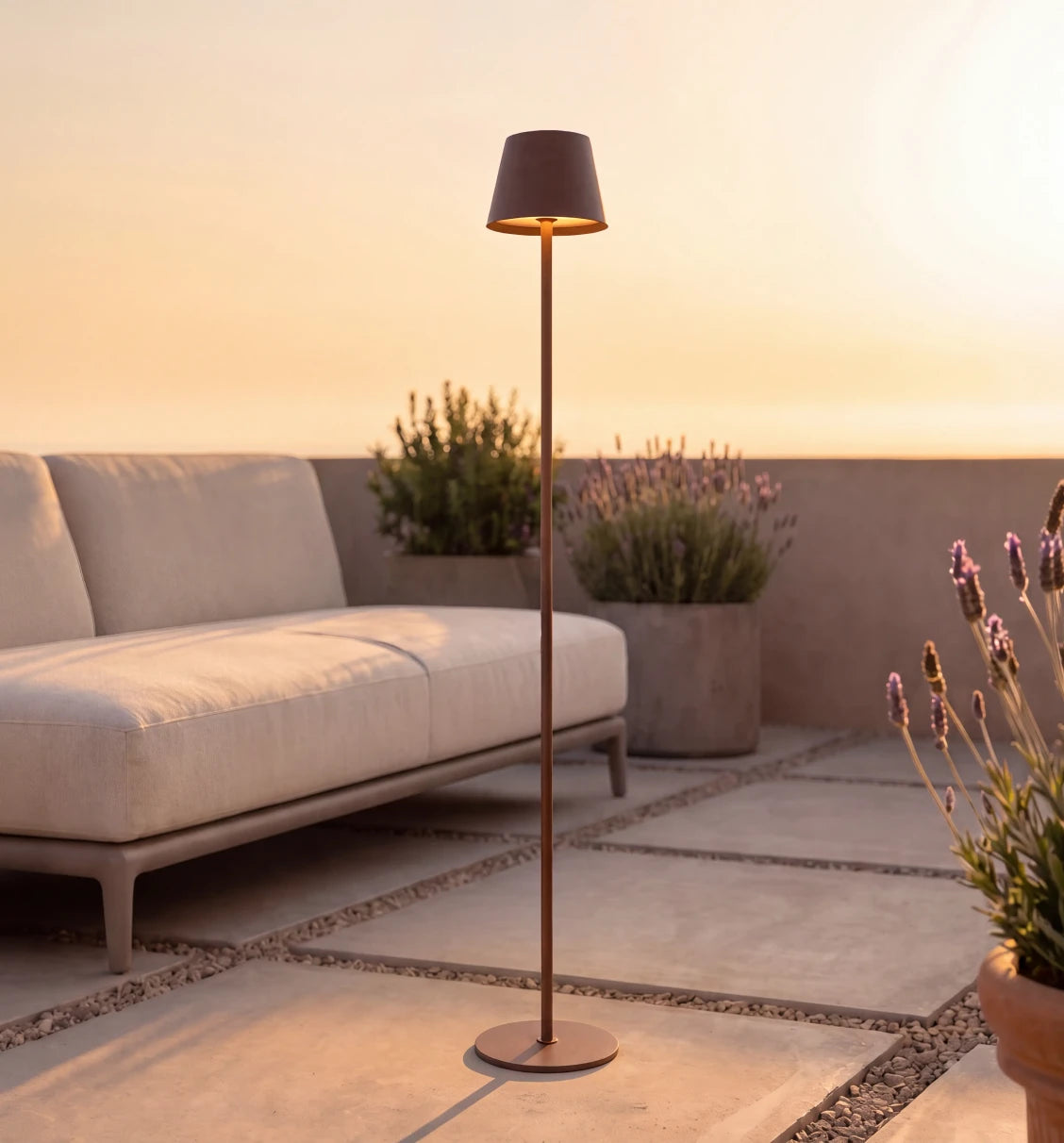 Luz cálida para largas noches de verano